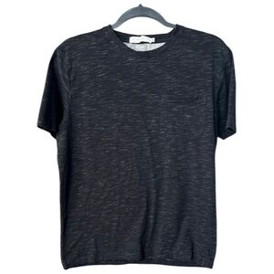 2Blind2C Tee - Black with White Details Pocket T-shirt - S